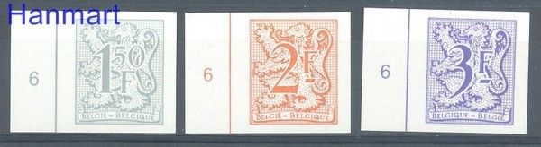 Znaczek Belgia 1978 Mi 1949-1951B Czyste **