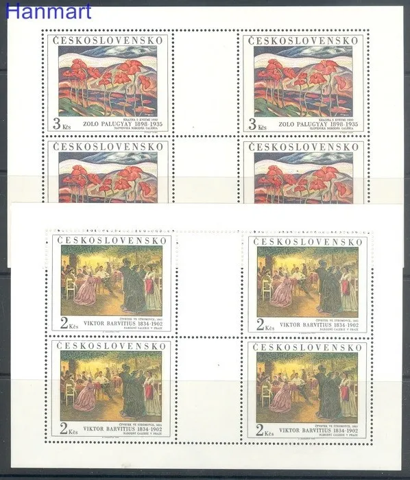 Znaczek Czechosłowacja 1984 Mi 2789-2793 Czyste **