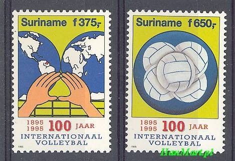 Znaczek Surinam 1995 Mi 1500-1501 Czyste **