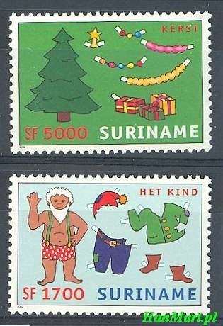 Znaczek Surinam 2002 Mi 1845-1846 Czyste **