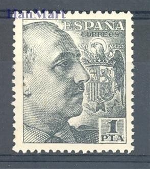 Znaczek Hiszpania 1939 Mi 852C Czyste **