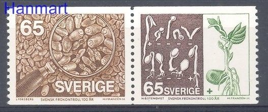 Znaczek Szwecja 1976 Mi 941-942 Czyste **
