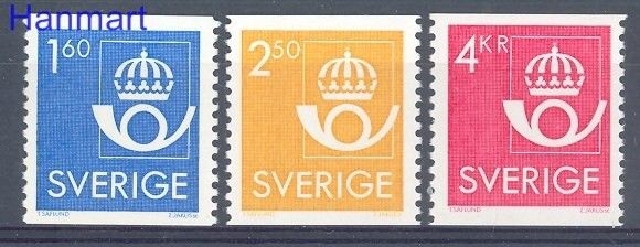 Znaczek Szwecja 1985 Mi 1316-1318 Czyste **