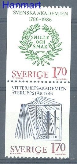 Znaczek Szwecja 1986 Mi 1382-1383 Czyste **