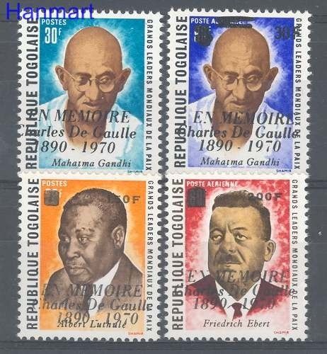 Znaczek Togo 1971 Mi 839-842 Czyste **