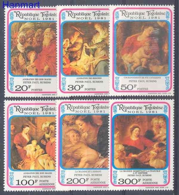 Znaczek Togo 1981 Mi 1565-1570 Czyste **