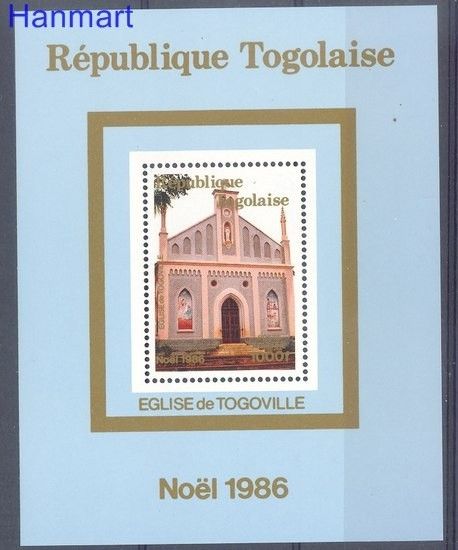 Znaczek Togo 1986 Mi bl 292 Czyste **