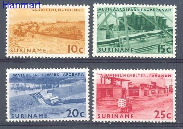 Znaczek Surinam 1965 Mi 474-477 Czyste **