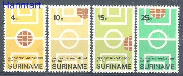 Znaczek Surinam 1970 Mi 584-587 Czyste **