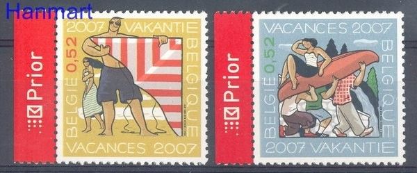 Znaczek Belgia 2007 Mi 3717-3718 Czyste **