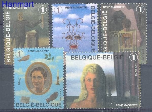 Znaczek Belgia 2008 Mi 3789-3793 Czyste **