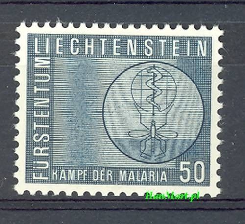 Znaczek Liechtenstein 1962 Mi 419 Czyste **
