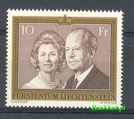 Znaczek Liechtenstein 1974 Mi 614 Czyste **