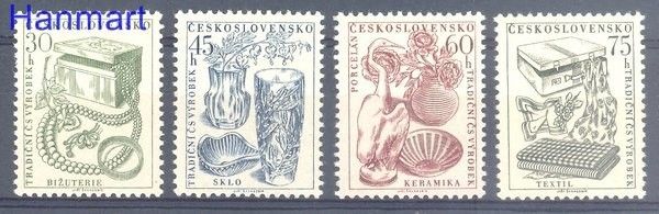 Znaczek Czechosłowacja 1956 Mi 954-957 Czyste **