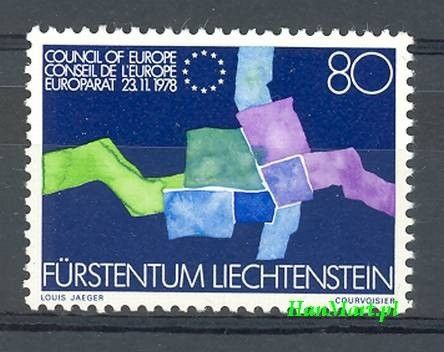 Znaczek Liechtenstein 1979 Mi 729 Czyste **
