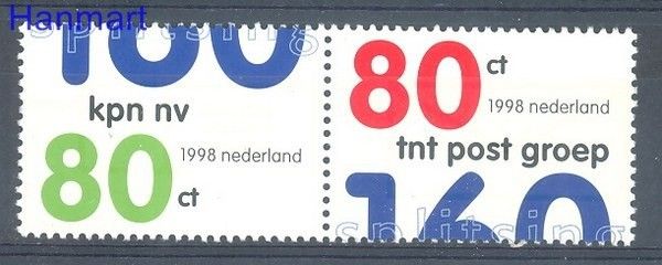 Znaczek Holandia 1998 Mi 1663-1664 Czyste **
