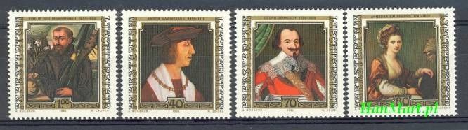 Znaczek Liechtenstein 1982 Mi 809-812 Czyste **