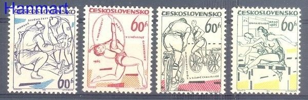 Znaczek Czechosłowacja 1965 Mi 1504-1507 Czyste **