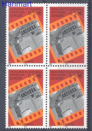 Znaczek Andora Francuska 2004 Mi 615 Czyste **