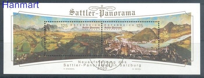 Znaczek Austria 2005 Mi bl 31 Stemplowane