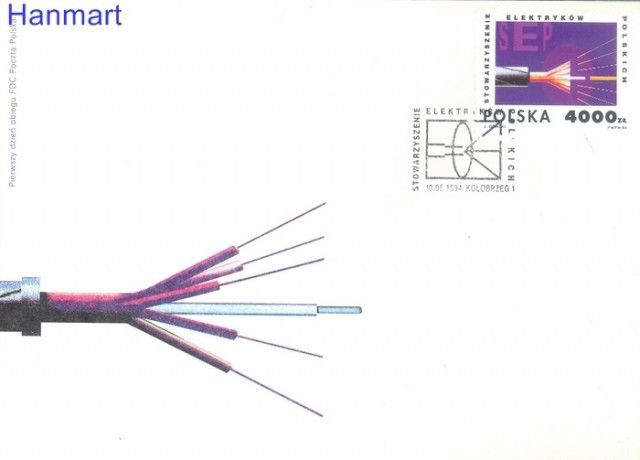 Znaczek Polska 1994 Mi 3494 Fi 3346 FDC