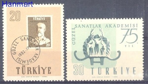 Znaczek Turcja 1957 Mi 1522-1523 Czyste **