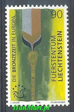 Znaczek Liechtenstein 1996 Mi 1128 Czyste **