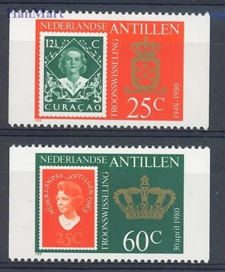 Znaczek Antyle Holenderskie 1980 Czyste **