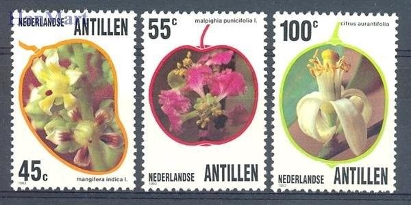 Znaczek Antyle Holenderskie 1983 Mi 497-499 Czyste **
