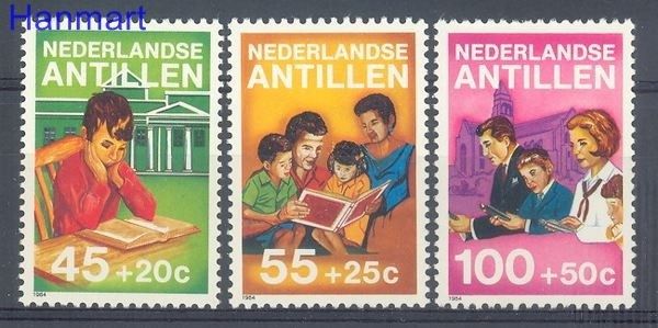 Znaczek Antyle Holenderskie 1984 Mi 542-544 Czyste **