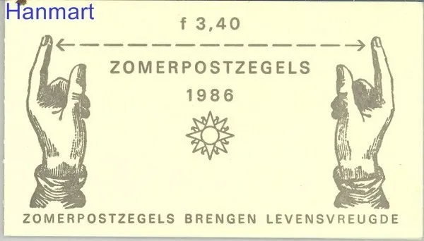 Znaczek Holandia 1986 Mi mh 33 Czyste **