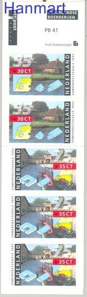 Znaczek Holandia 1991 Mi mh 43 Czyste **