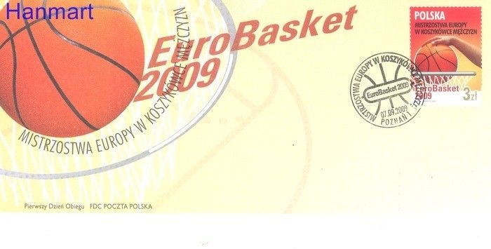 Znaczek Polska 2009 Mi 4447 Fi 4297 FDC