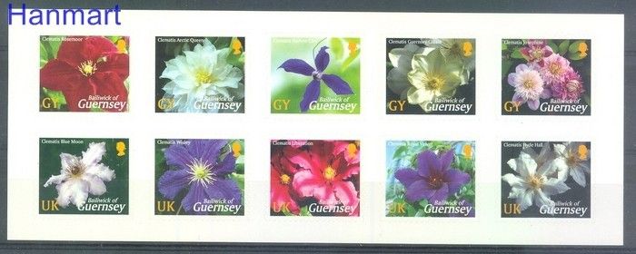 Znaczek Guernsey 2004 Mi fol 990-999 Czyste **