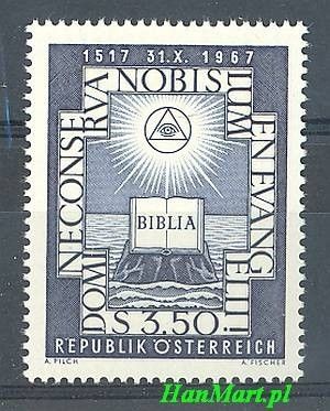 Znaczek Austria 1967 Mi 1249 Czyste **
