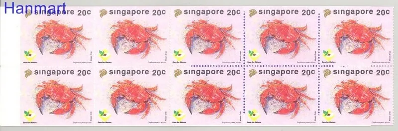Znaczek Singapur 1992 Mi mh 668 Czyste **