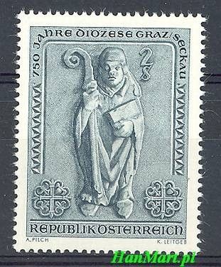 Znaczek Austria 1968 Mi 1270 Czyste **