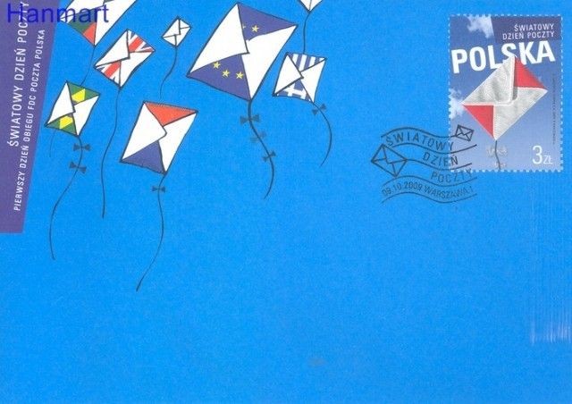 Znaczek Polska 2009 Mi 4455 Fi 4305 FDC