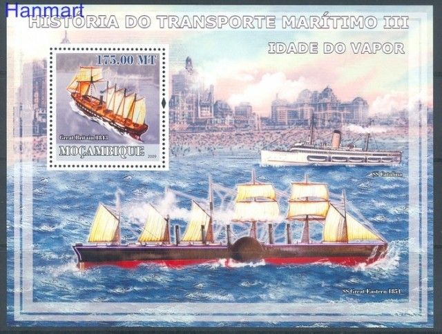 Znaczek Mozambik 2009 Mi bl 236 Czyste **