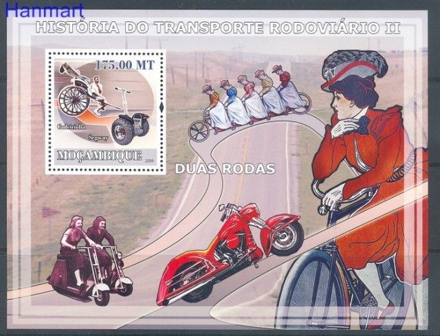 Znaczek Mozambik 2009 Mi bl 241 Czyste **