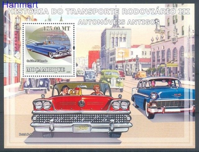 Znaczek Mozambik 2009 Mi bl 242 Czyste **