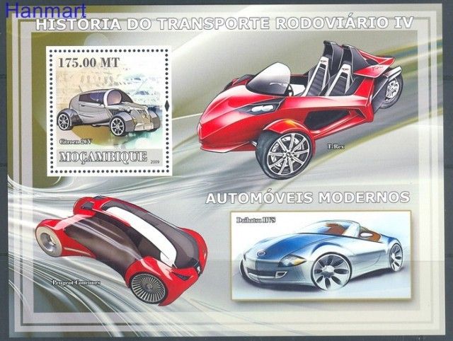 Znaczek Mozambik 2009 Mi bl 243 Czyste **