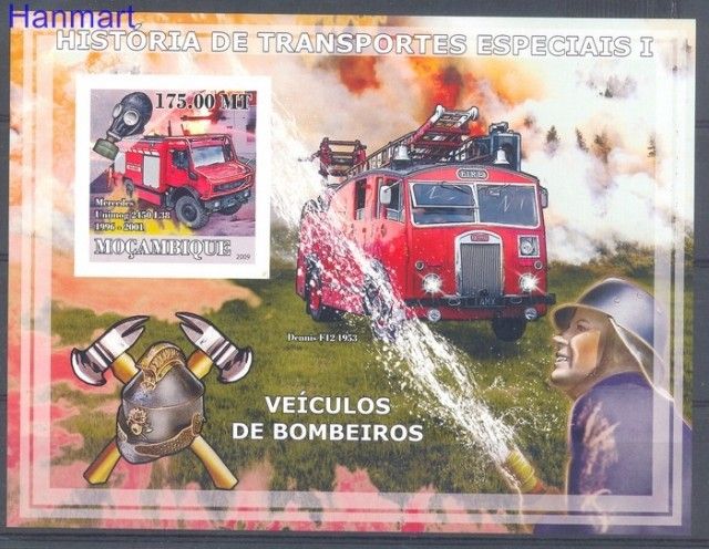 Znaczek Mozambik 2009 Mi bl 245B Czyste **