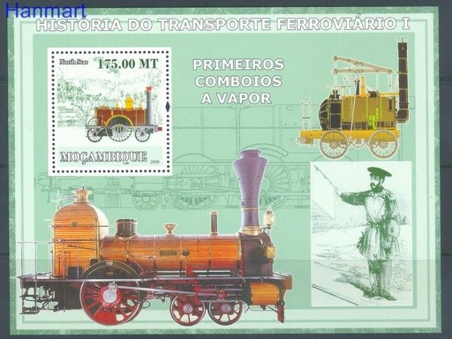 Znaczek Mozambik 2009 Mi bl 247 Czyste **