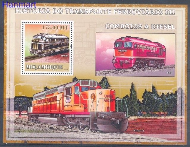 Znaczek Mozambik 2009 Mi bl 249 Czyste **