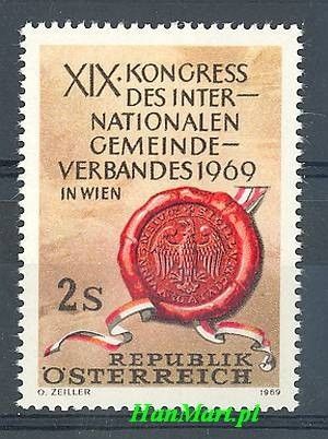 Znaczek Austria 1969 Mi 1303 Czyste **