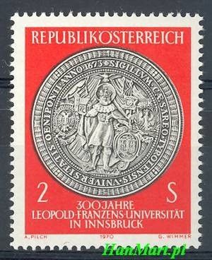 Znaczek Austria 1970 Mi 1326 Czyste **