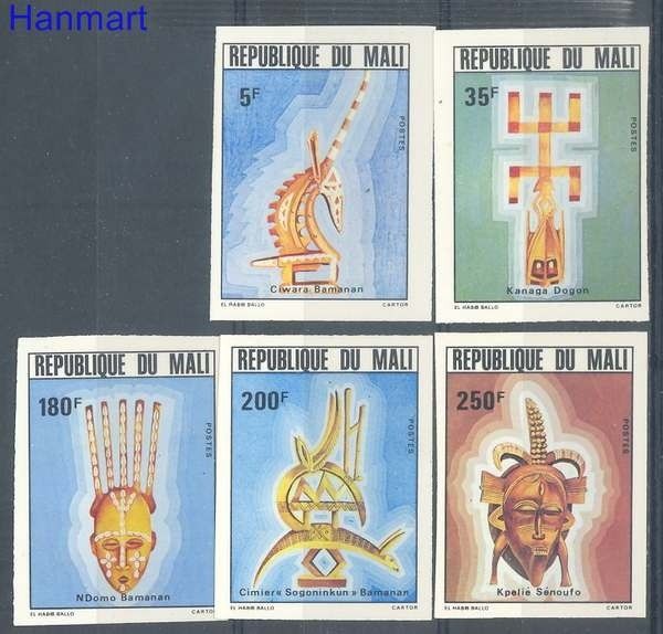 Znaczek Mali 1982 Mi 903-907B Czyste **