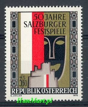 Znaczek Austria 1970 Mi 1335 Czyste **