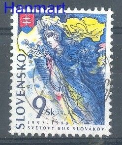 Znaczek Słowacja 1997 Mi 283 Stemplowane